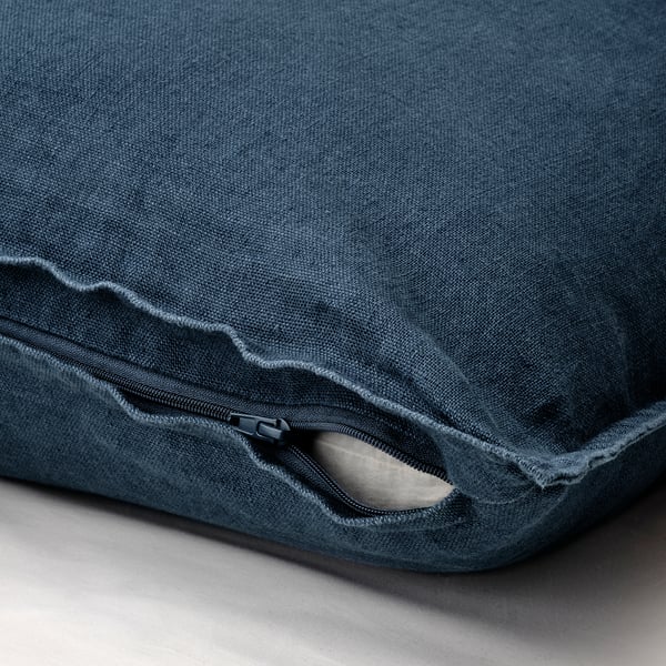 DYTÅG cushion cover, dark blue, 50x50 cm