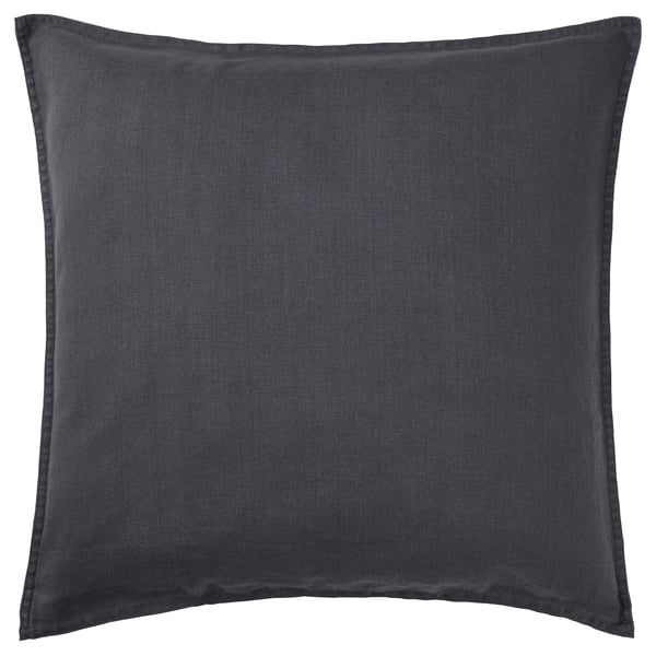 DYTÅG cushion cover, dark grey, 65x65 cm