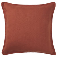 DYTÅG cushion cover, red-brown, 65x65 cm