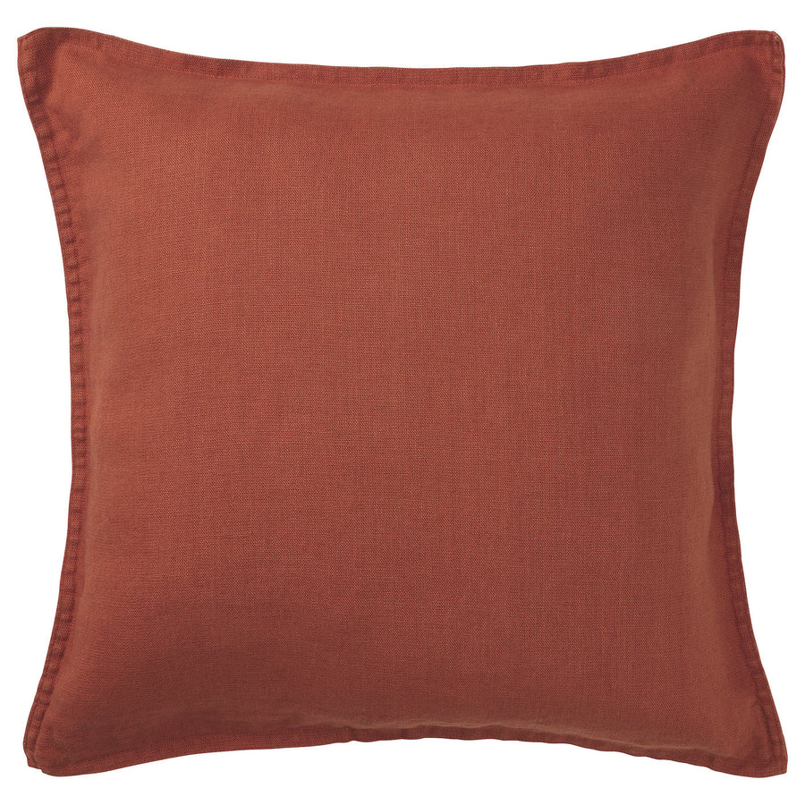 DYTÅG cushion cover, red-brown, 65x65 cm