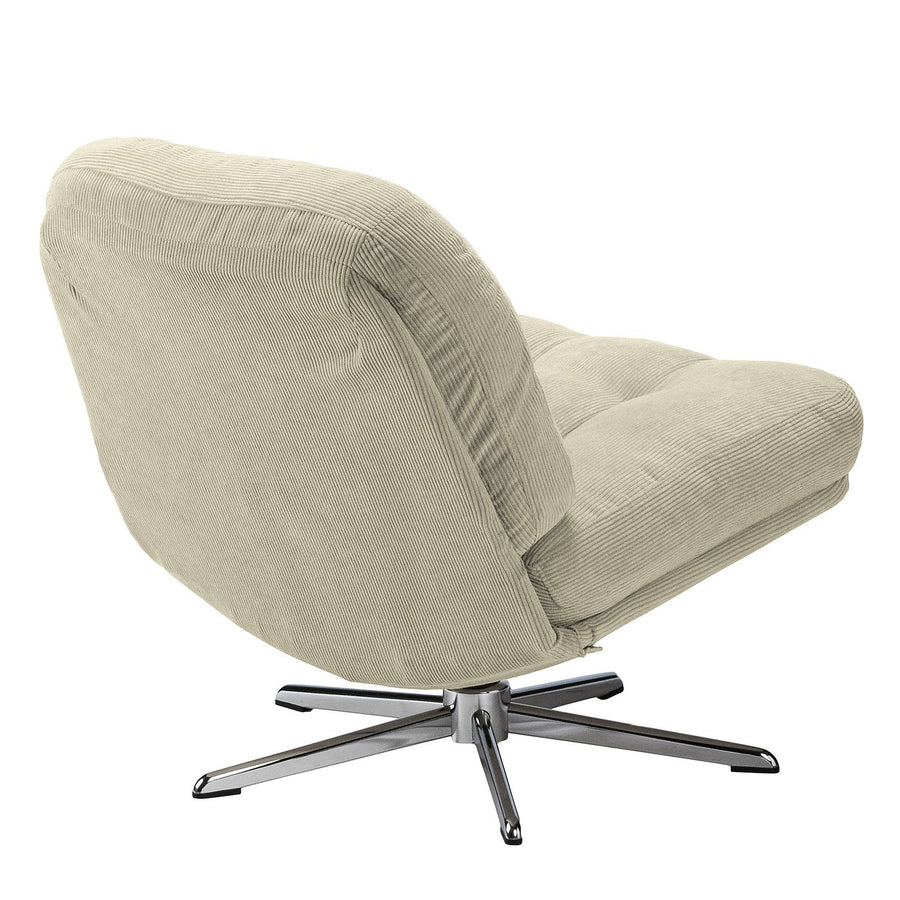 DYVLINGE swivel easy chair, Kelinge beige, 63x68x75 cm