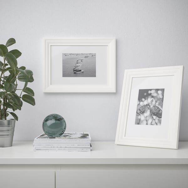 EDSBRUK frame, white, 21x30 cm