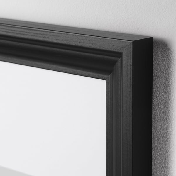 EDSBRUK frame, black stained, 50x70 cm