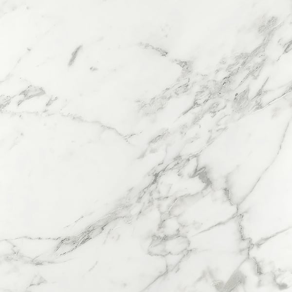 EKBACKEN worktop, white lively marble effect/laminate, 246x2.8 cm