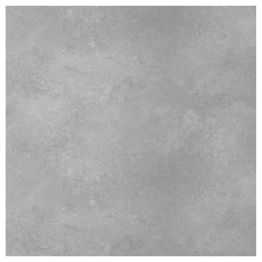 EKBACKEN worktop, light grey concrete effect/laminate, 246x2.8 cm