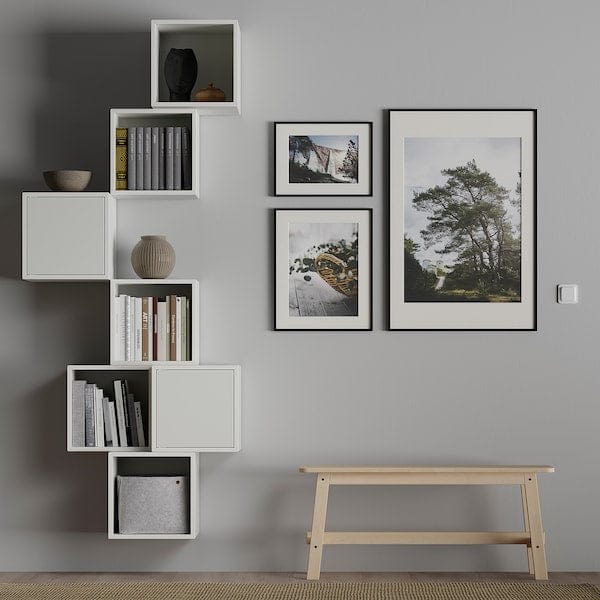 Ikea EKET - Wall-mounted cabinet combination, white, 80x35x210 cm