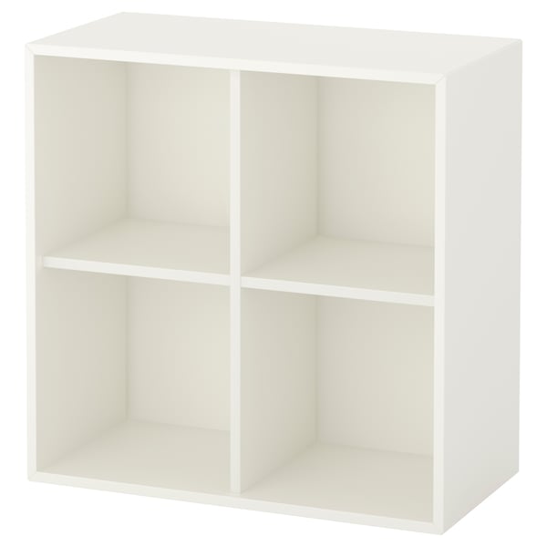 EKET cabinet with 4 compartments, white, 70x35x70 cm