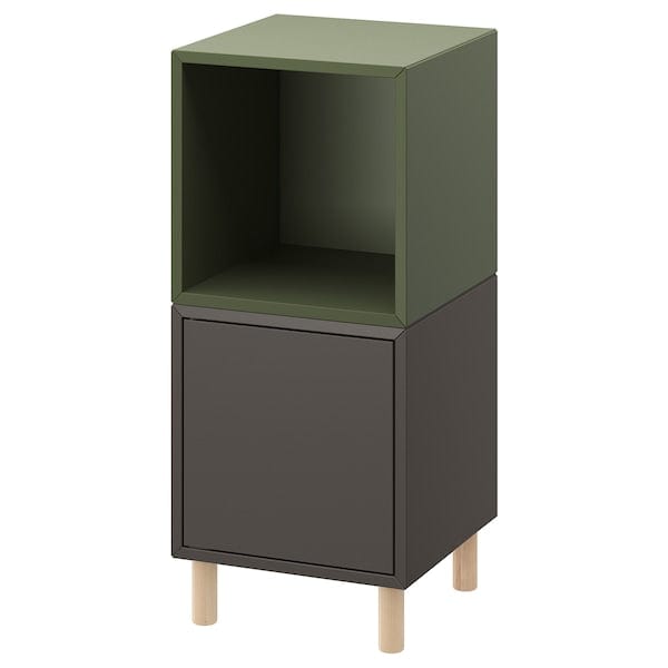 Ikea EKET - Cabinet with door, dark grey, 35x35x35 cm