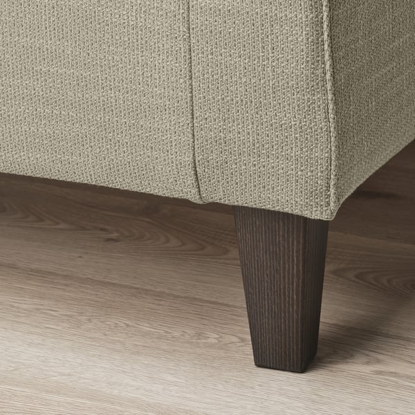 EKHOLMA 2-seat sofa, Hemmesta grey-beige, 167x94x85 cm