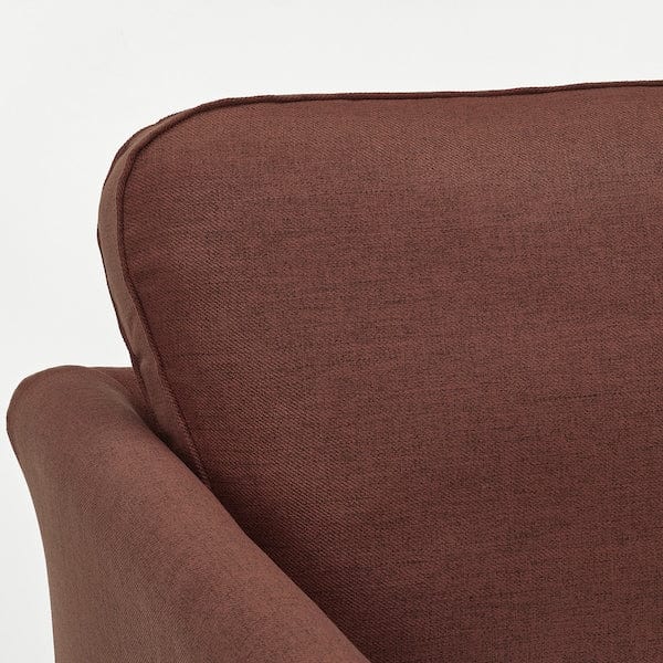 Ikea EKHOLMA - 2-seater sofa, Kilanda brown-red