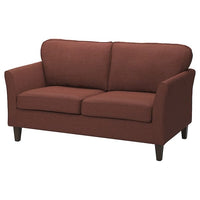 EKHOLMA 2-seat sofa, Kilanda brown-red, 167 cm