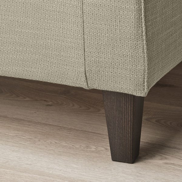 Ikea EKHOLMA - 4-seater corner sofa termin aper, Hemmesta gray-beige