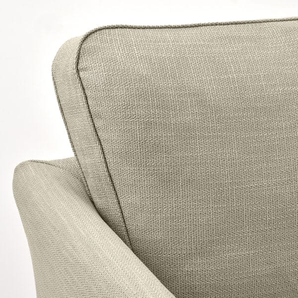 Ikea EKHOLMA - 4-seater corner sofa termin aper, Hemmesta gray-beige