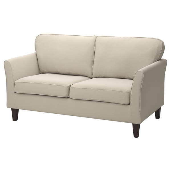 EKHOLMA cover for 2-seat sofa, Hakebo beige
