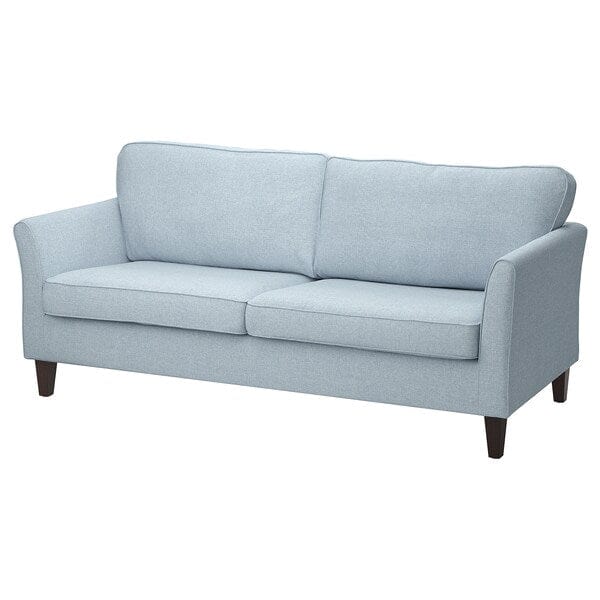 Ikea EKHOLMA - 3-seater sofa cover, Kilanda pale blue