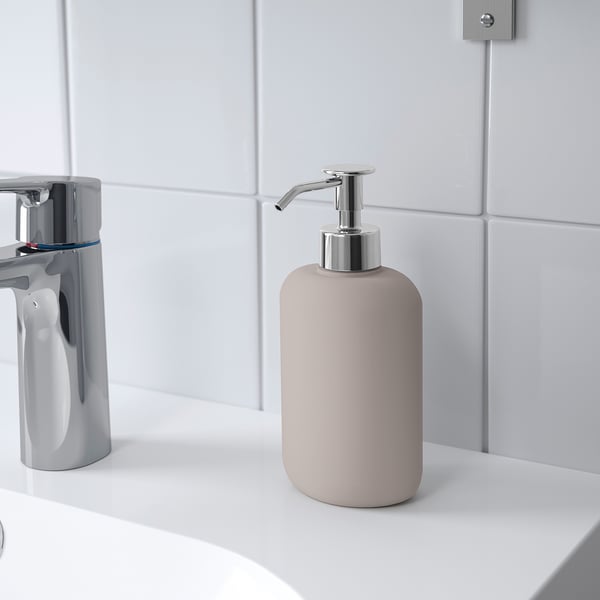 EKOLN soap dispenser, beige