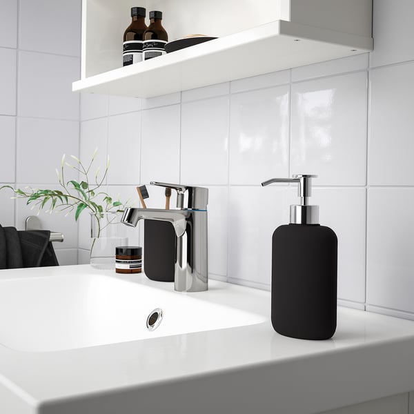 EKOLN soap dispenser, dark grey