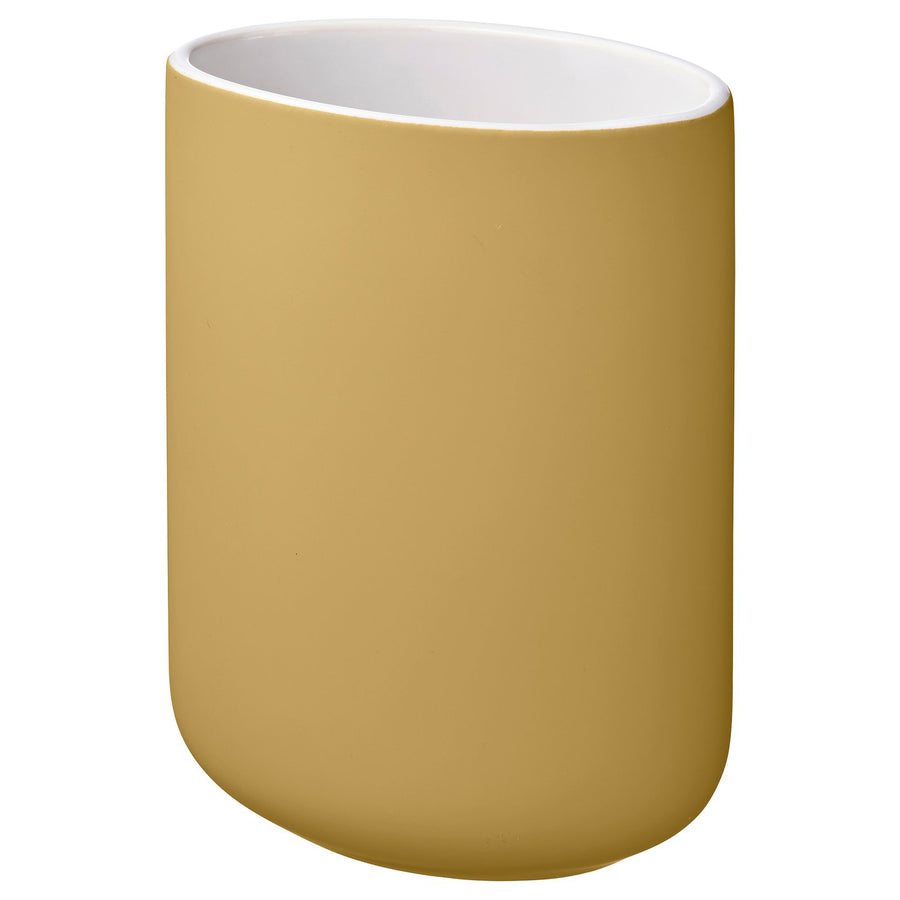 EKOLN toothbrush holder, dark yellow
