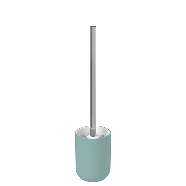 EKOLN toilet brush, light grey-turquoise, 9 cm