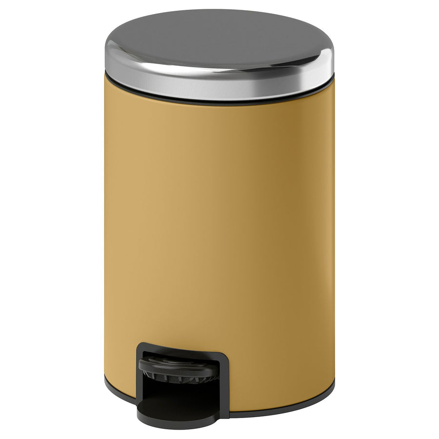 EKOLN waste bin, dark yellow, 17 cm