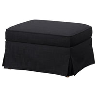 EKTORP cover for footstool, Hillared anthracite