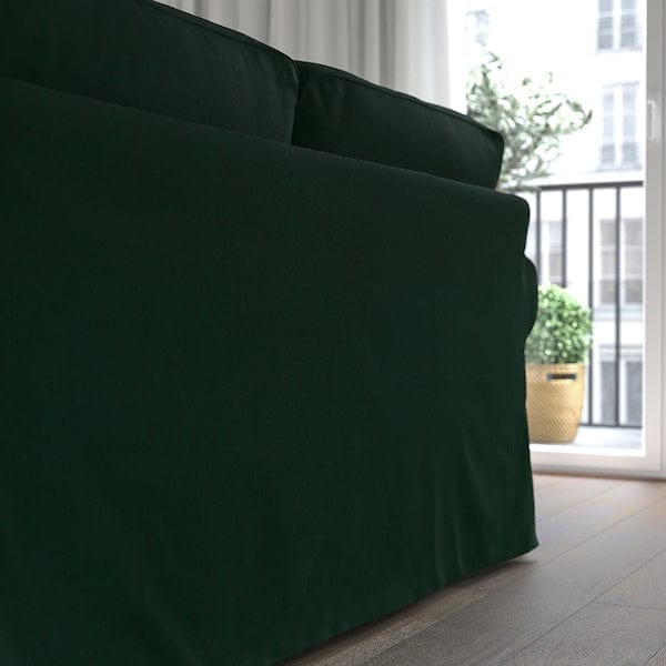 Ikea EKTORP - 2-seater sofa, Tallmyra dark green ,