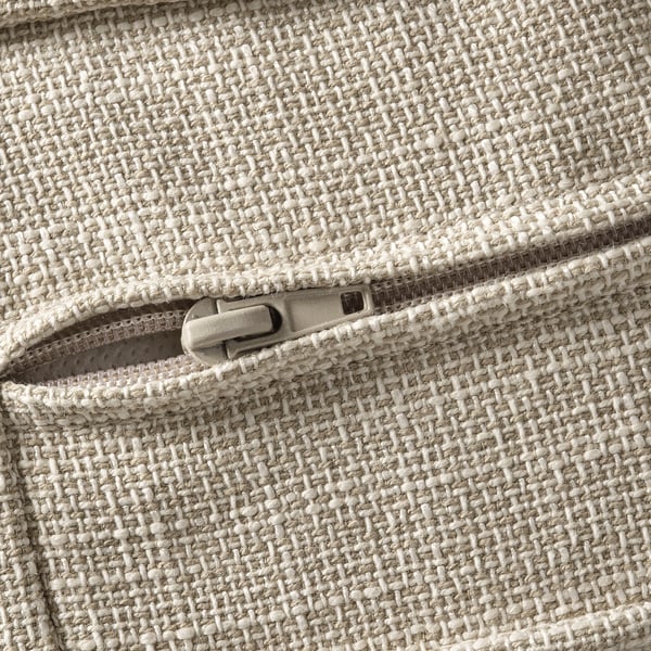 EKTORP 3-seat sofa, Hillared beige, 218x88x88 cm