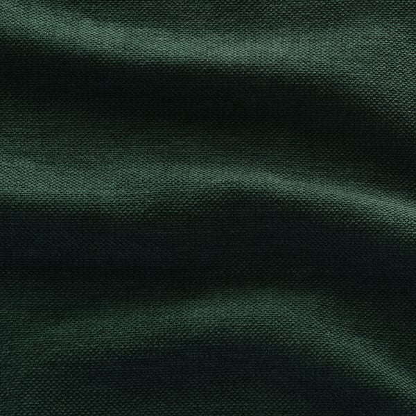 EKTORP corner sofa, 4-seat, Tallmyra dark green, 243x88x88 cm