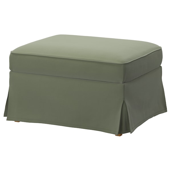 EKTORP cover for footstool, Hakebo grey-green