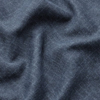 EKTORP cover for footstool, Kilanda dark blue