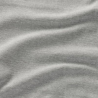 EKTORP cover for footstool, Tallmyra white/black