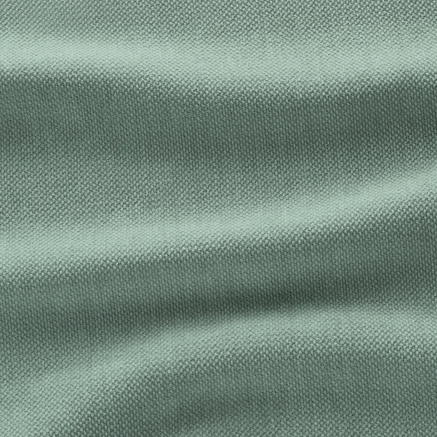 EKTORP cover for footstool, Tallmyra light green