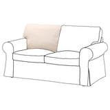 EKTORP inner back cushion for 2-seat sofa, for replacement, 74x55x29 cm