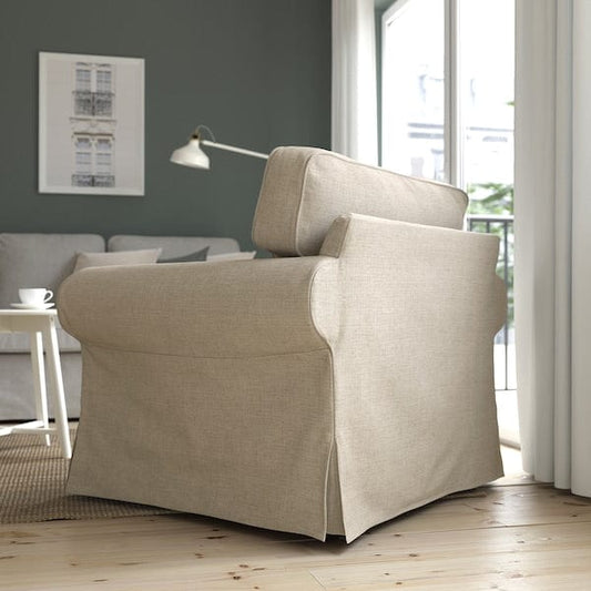 Ikea EKTORP - Armchair, Kilanda light beige
