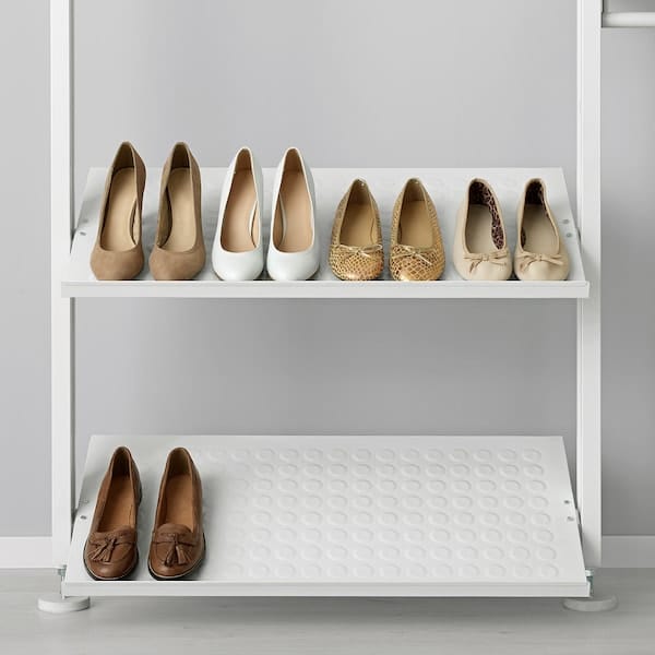 Ikea ELVARLI - Open storage combination, white, 92x36x222-350 cm