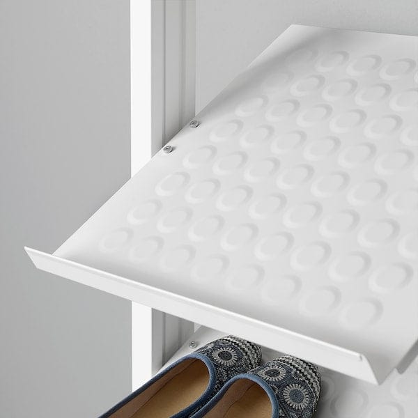 Ikea ELVARLI - Open storage combination, white, 52x36x222-350 cm