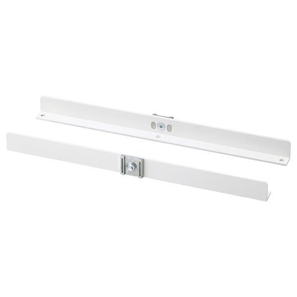 ELVARLI bracket for post, white, 4.6 cm, 2 pack
