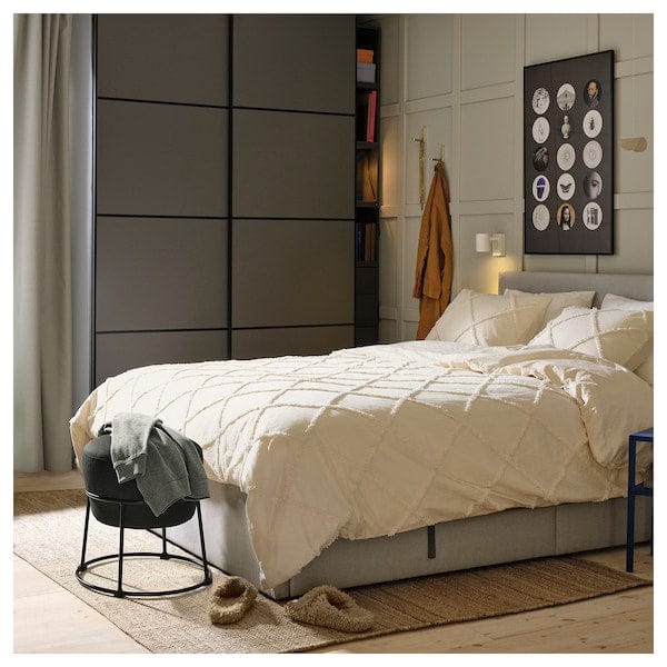 Ikea EMMISLÖV - Ottoman, Vissle dark grey