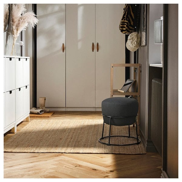 Ikea EMMISLÖV - Ottoman, Vissle dark grey