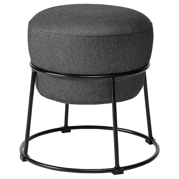 Ikea EMMISLÖV - Ottoman, Vissle dark grey