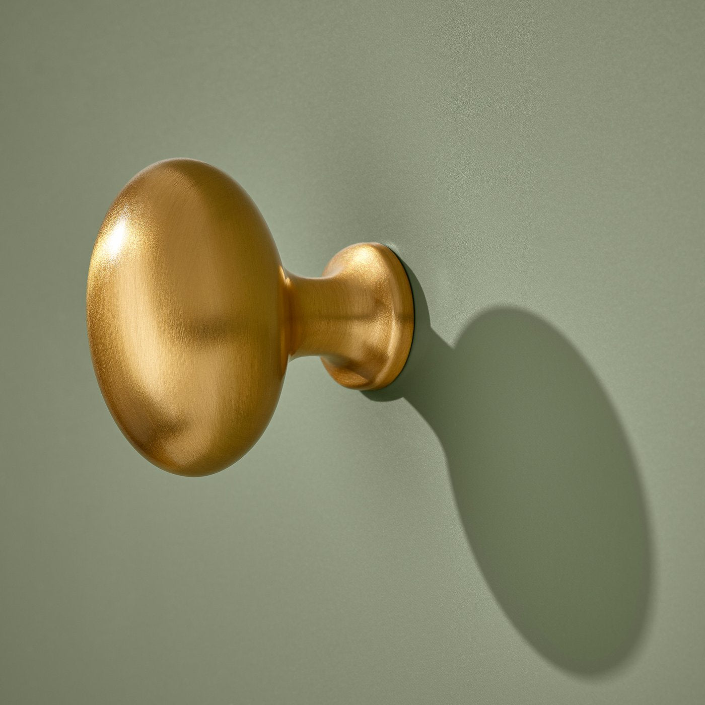 ENERYDA knob, brass-colour, 5 mm, 2 pack