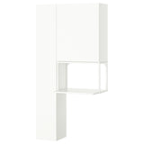 ENHET storage combination, white, 90x32x180 cm