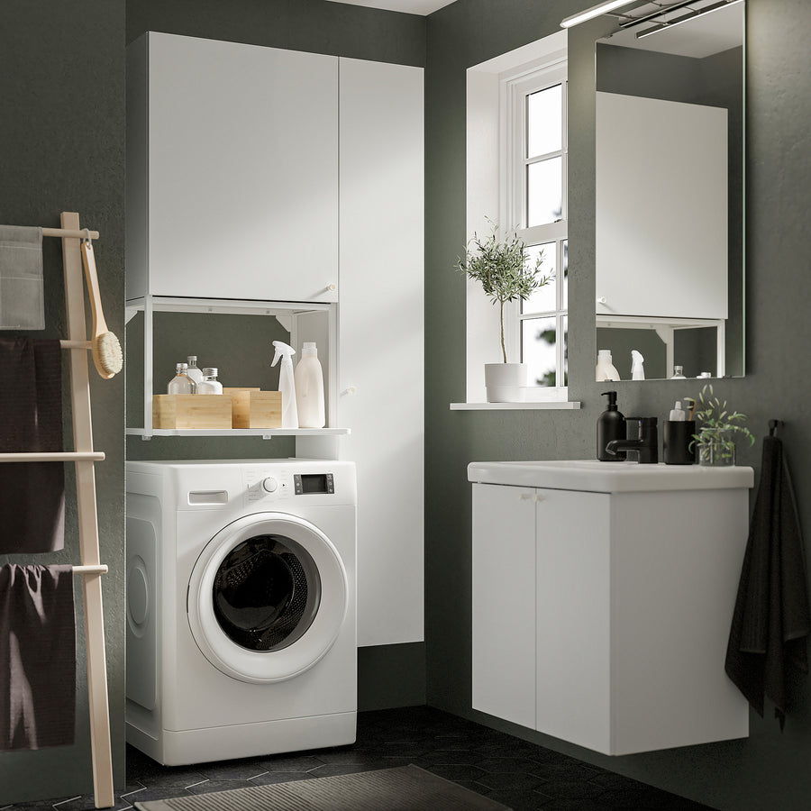 ENHET storage combination, white, 60x45x115 cm