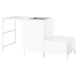 ENHET storage combination, white, 199x63.5x90 cm