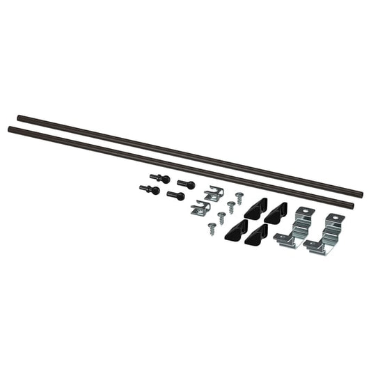 ENHET assembly kit for kitchen island, anthracite, 40 cm, 2 pack