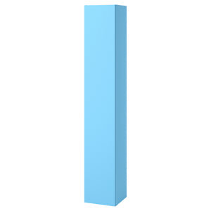 ENHET high cabinet with door, light blue, 30x32x180 cm