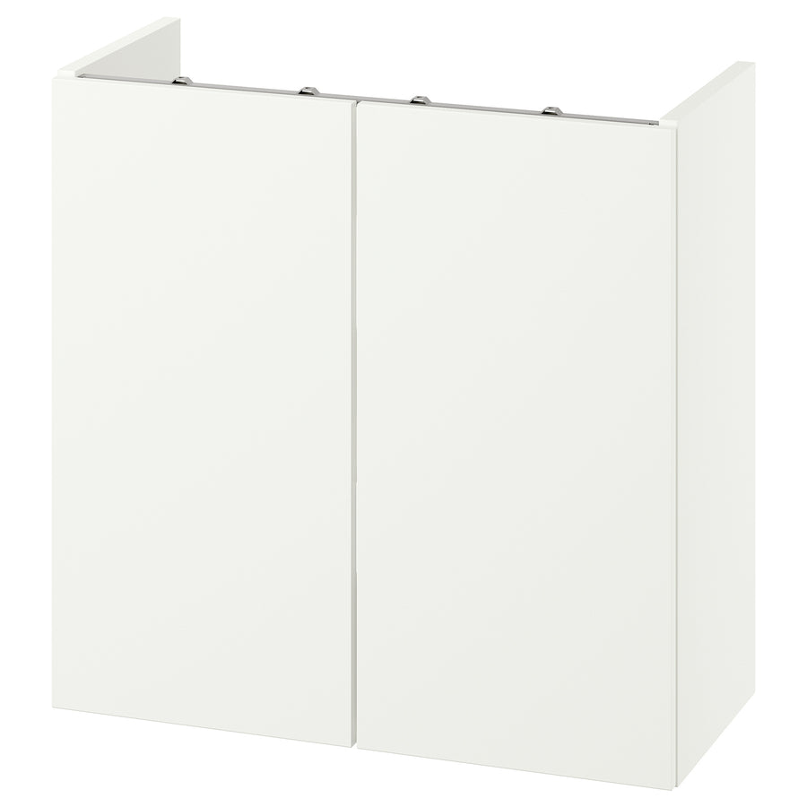 ENHET wash-stand with doors, white, 60x32x60 cm