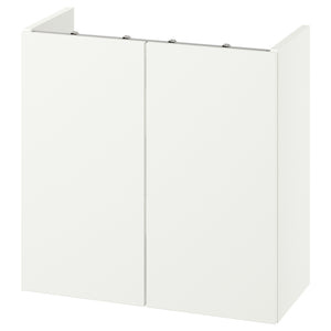 ENHET wash-stand with doors, white, 60x32x60 cm
