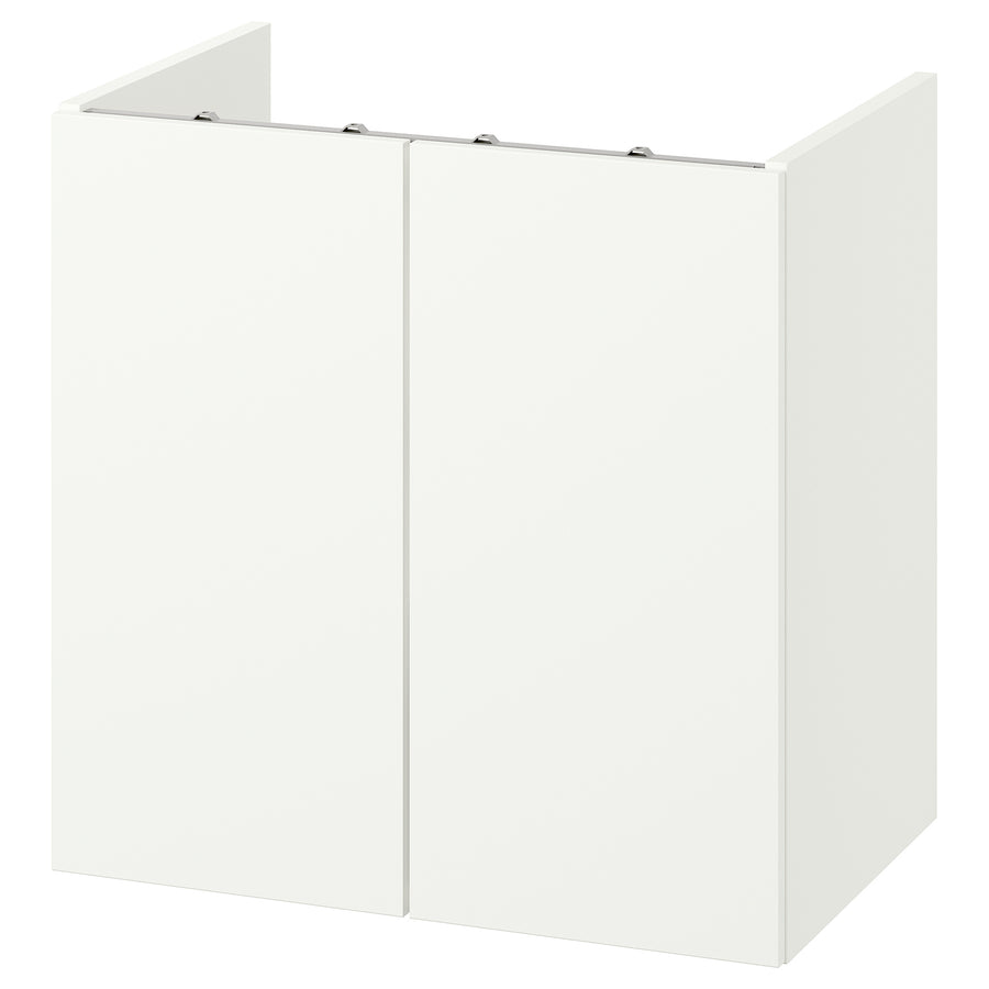 ENHET wash-stand with doors, white, 60x42x60 cm