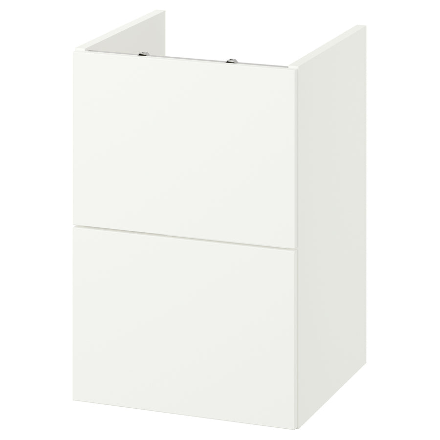 ENHET wash-stand with drawers, white, 40x42x60 cm